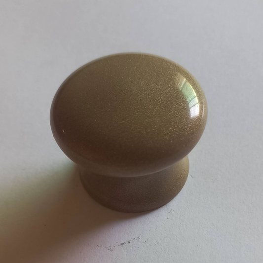 Bouton de Meuble ronde KROMAKNOB - Or sablé Ø 30 mm