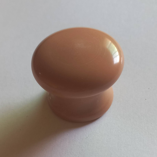 Bouton de Meuble ronde KROMAKNOB - Pêche Argileuse Ø 30 mm